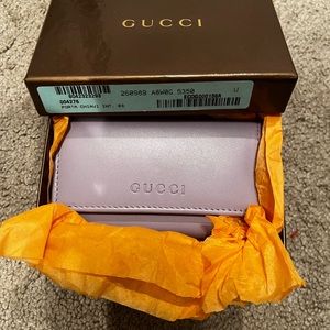 Gucci Key Case lilac Brand New in Box